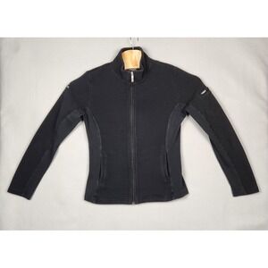 Straight Down Jacket Womens Large Mira Vista Golf Full Zip Polyester Blend